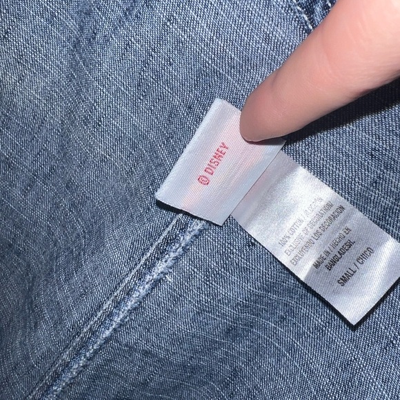 Vintage 90s Disney Mickey Mouse Denim Overalls - Picture 8 of 12